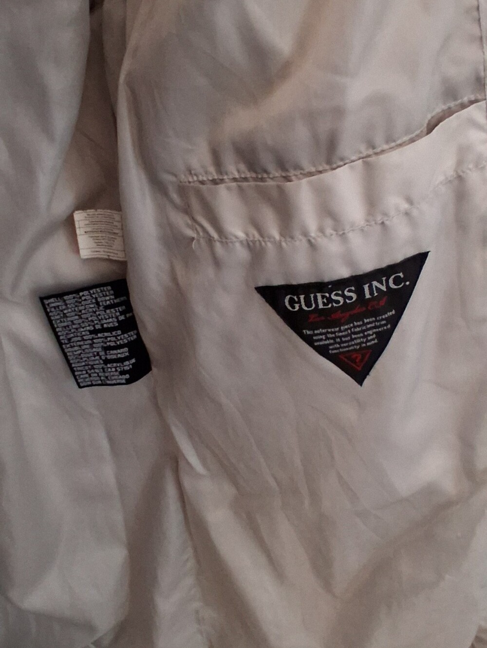 GUESS DUCK FEATHER DOWN PUFFER JACKET - Picture 4 of 10
